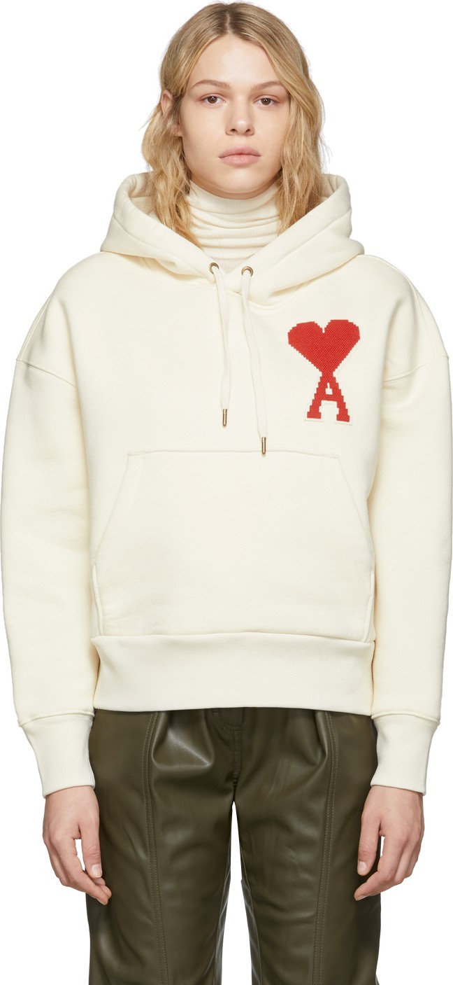 AMI Off-White Ami De Coeur Hoodie