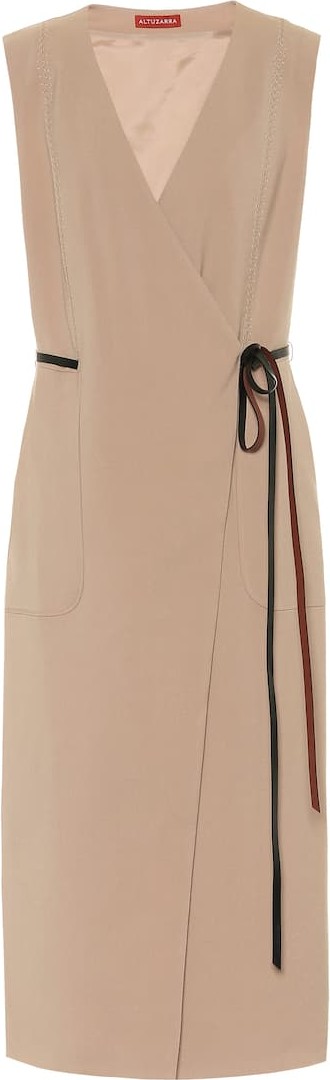 Altuzarra Cather stretch-wool midi dress