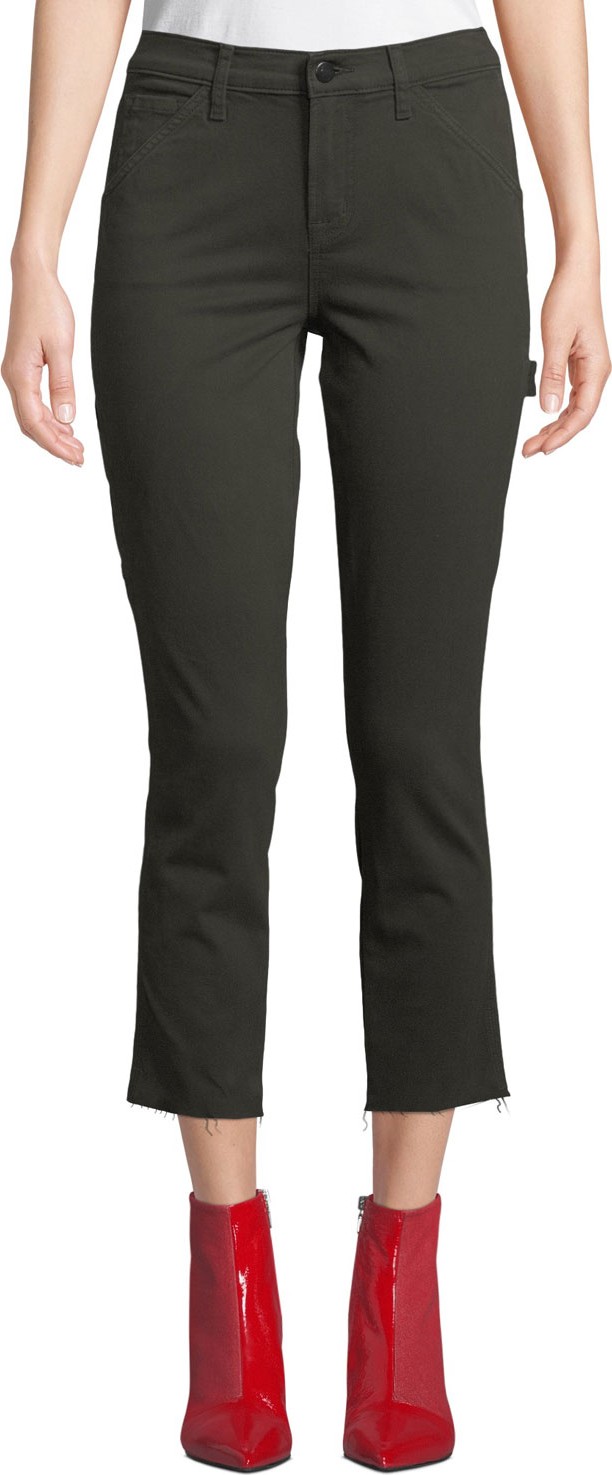 J BRAND Ruby High-Rise Cropped Cigarette Jeans