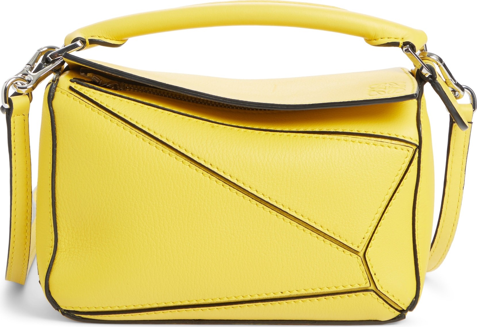 LOEWE Mini Puzzle Calfskin Leather Bag
