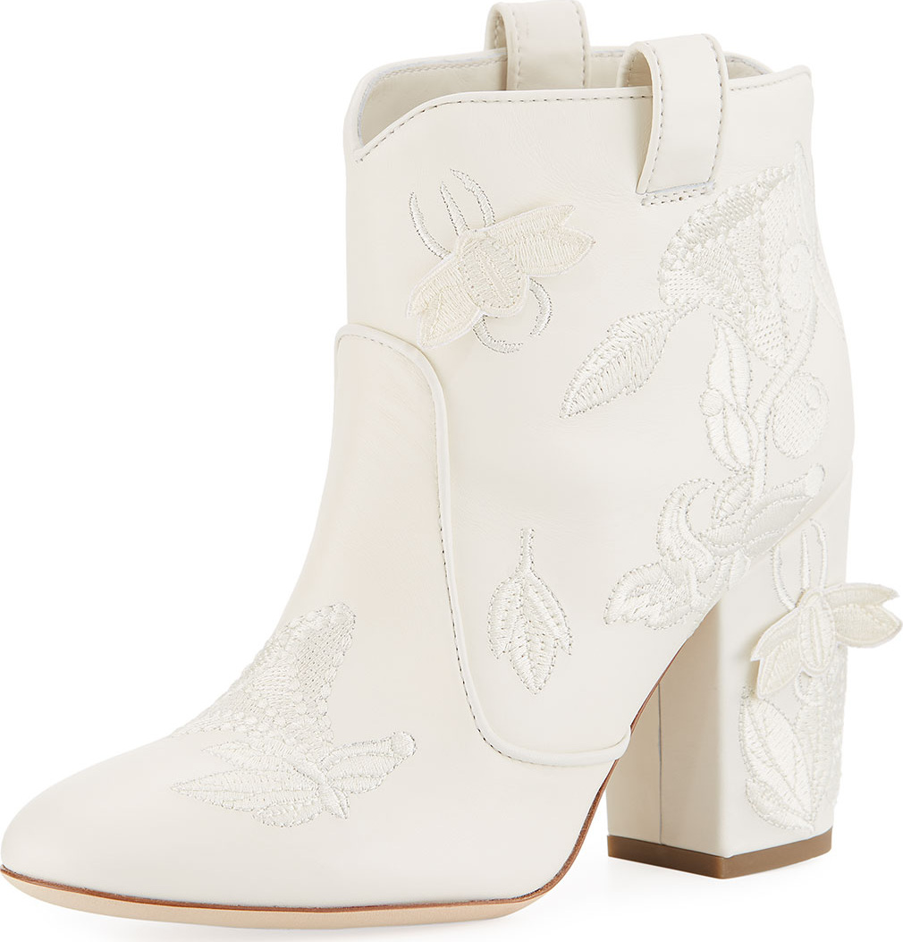 Laurence Dacade Pete Embroidered Western Bootie