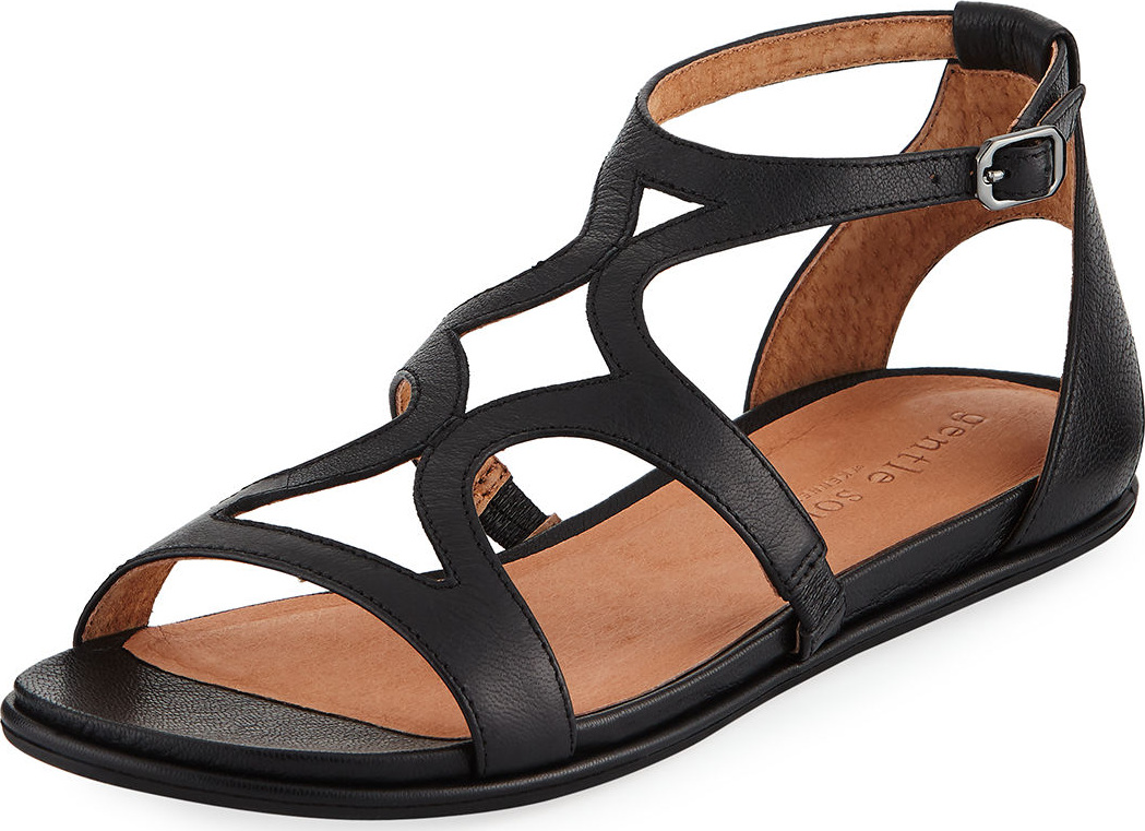 Gentle Souls Oak Flat Comfort Sandal