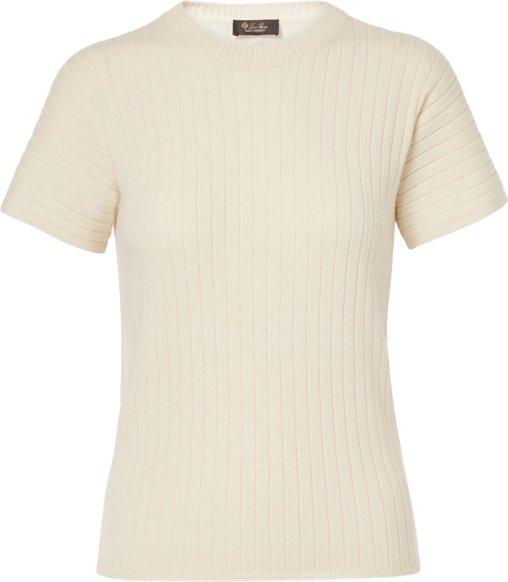 Loro Piana - Coste ribbed-knit cashmere top