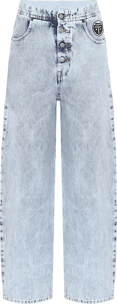 MM6 Maison Margiela High-rise wide-leg jeans