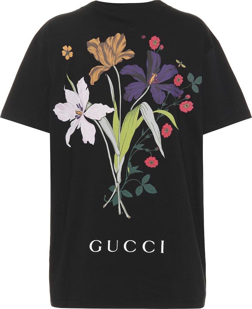 Gucci Printed cotton T-shirt