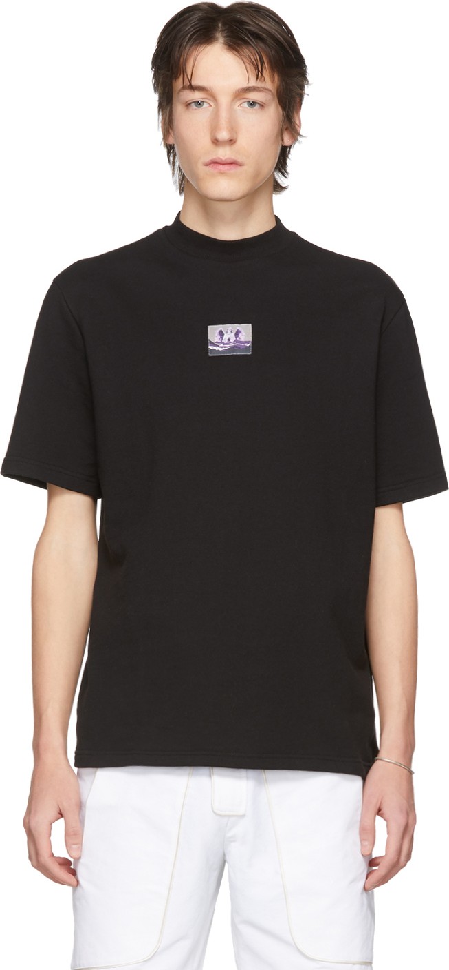 Boramy Viguier Black Patch T-Shirt