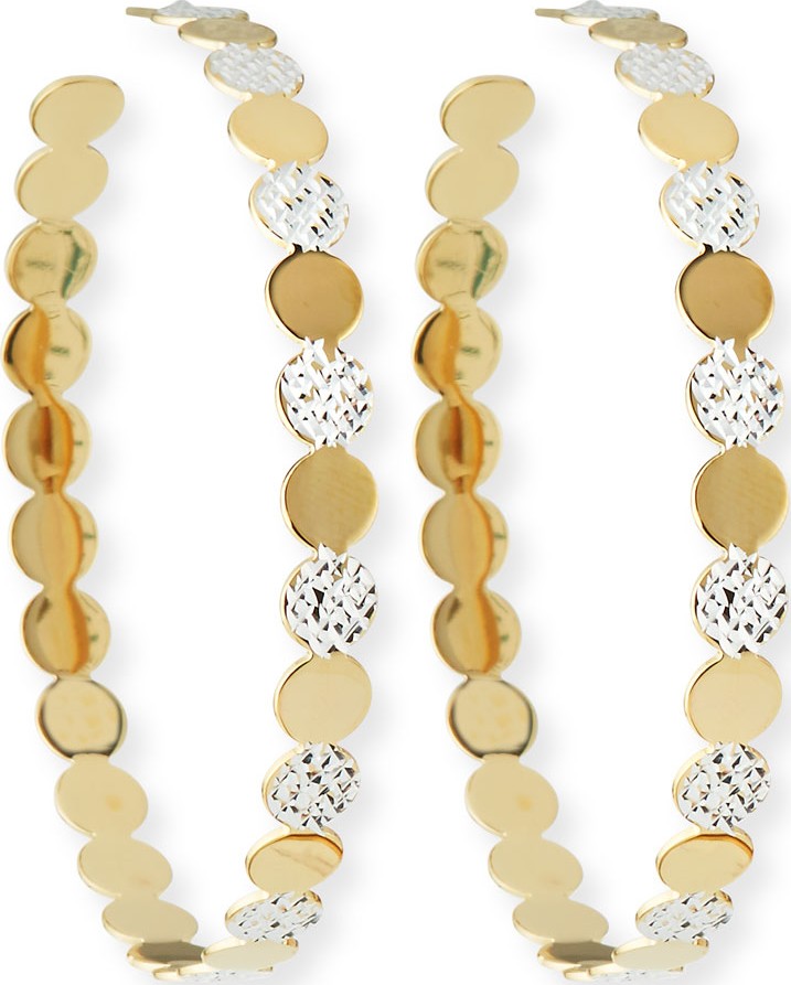 Jennifer Zeuner Jewelry Bianca Hoop Earrings