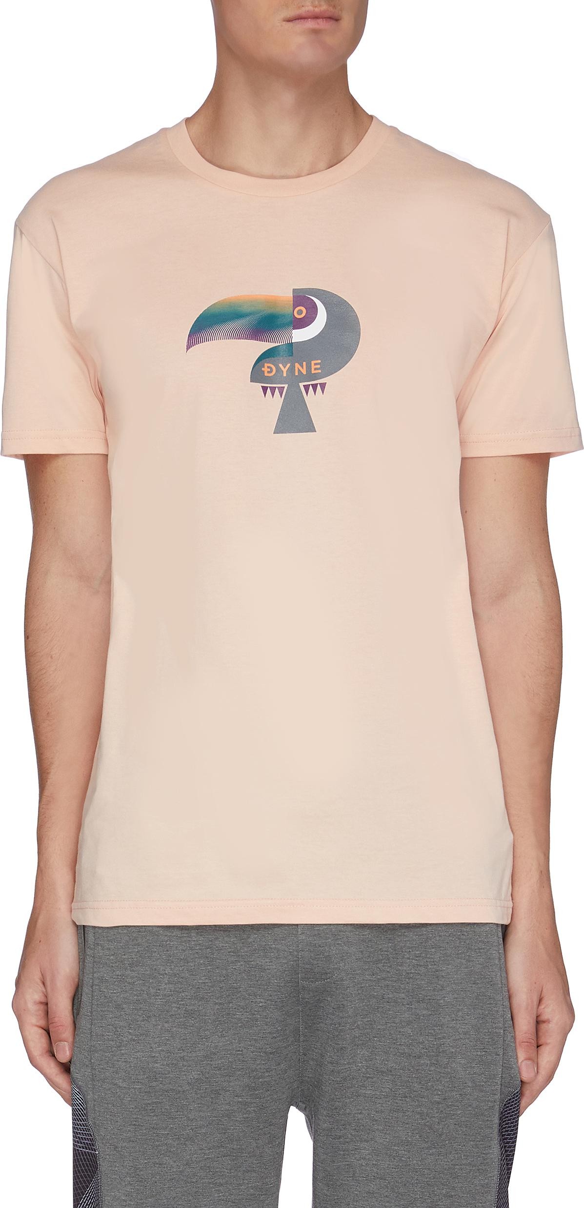 DYNE Toucan graphic print crewneck T-shirt