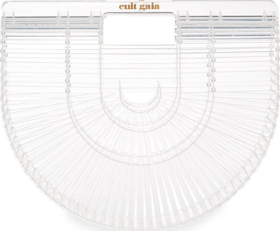 Cult Gaia Acrylic Ark Small Clutch Bag