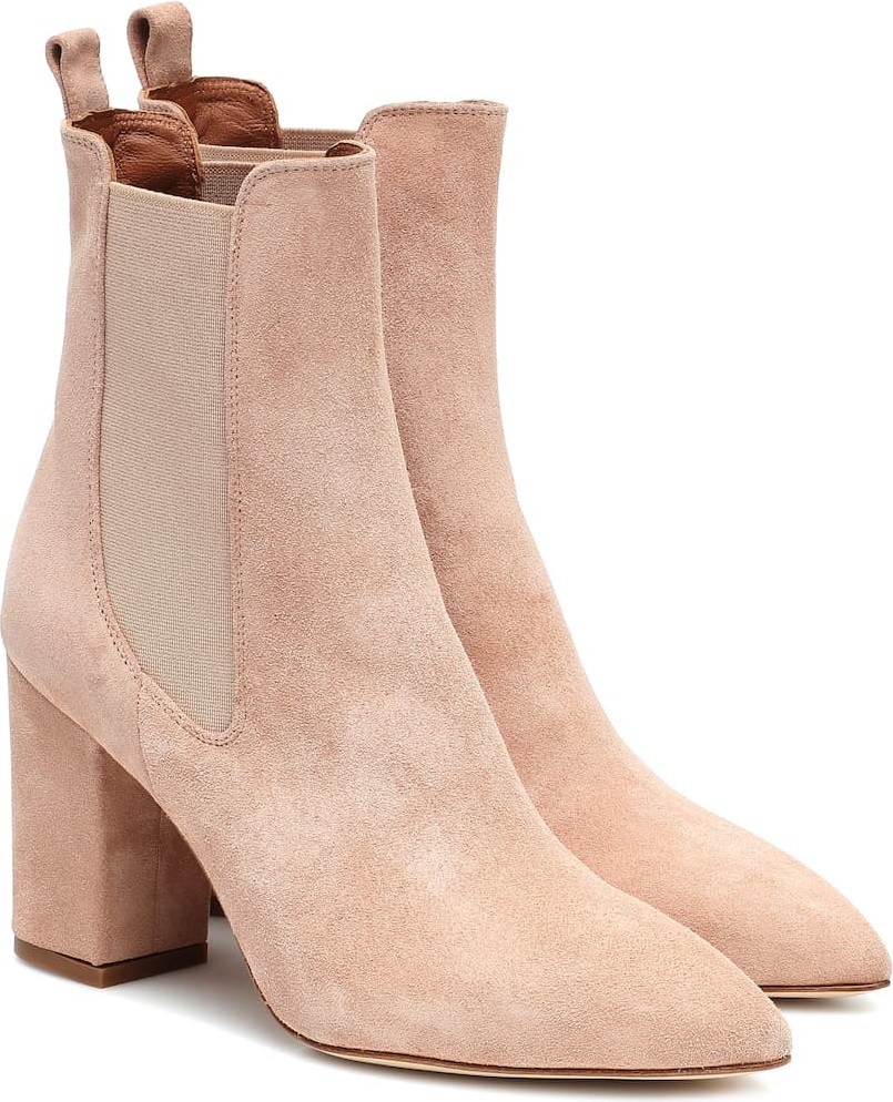 Paris Texas Suede ankle boots