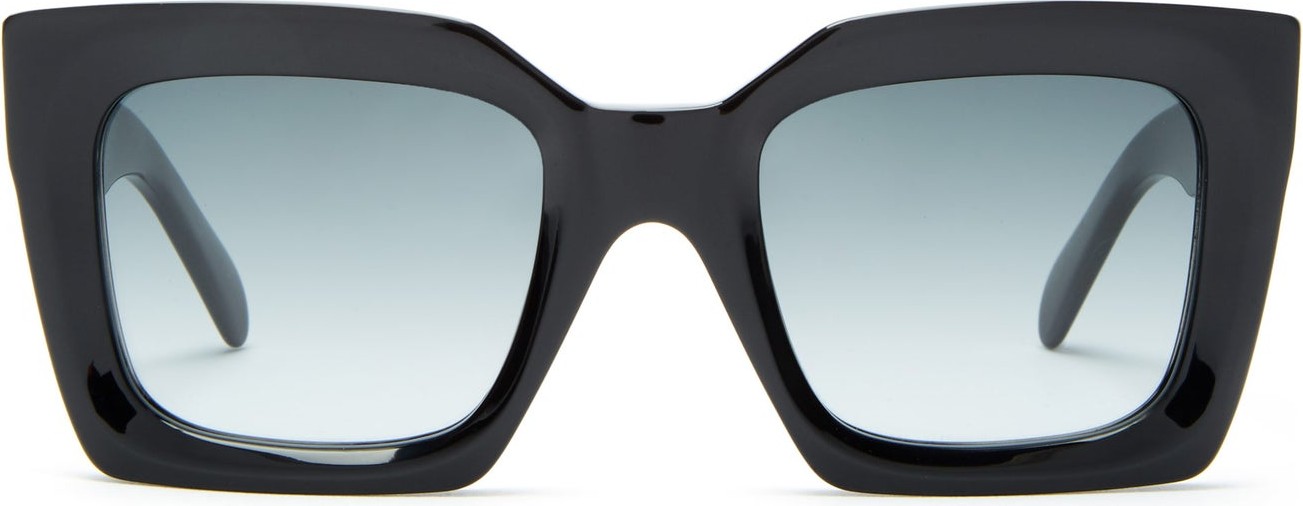 Celine Oversized square acetate sunglasses