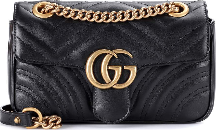 Gucci GG Marmont Mini matelassé leather shoulder bag