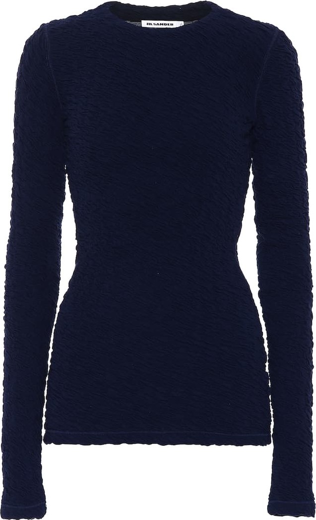 Jil Sander Cotton-blend top