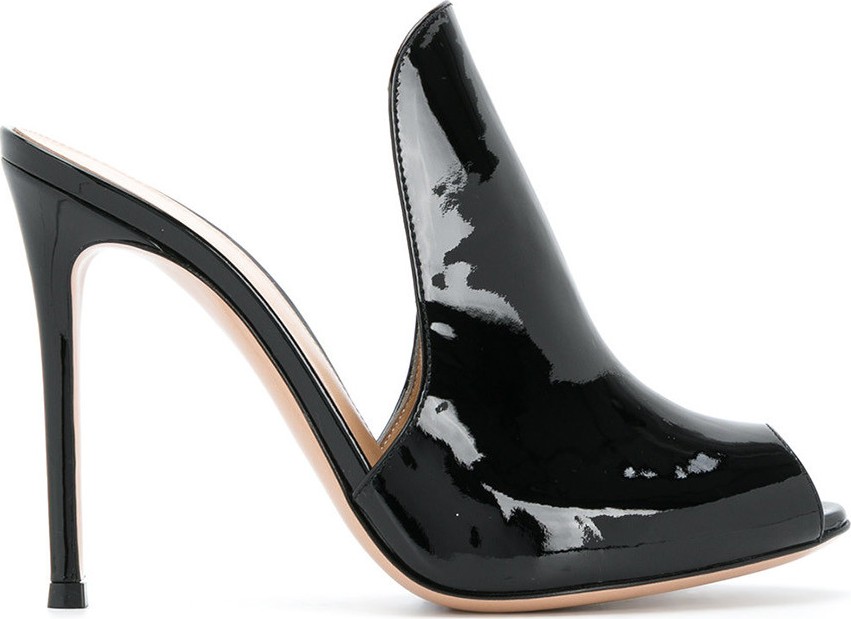 Gianvito Rossi patent mule