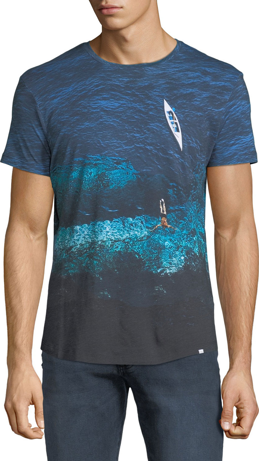 Orlebar Brown Deep Sea Photographic T-Shirt
