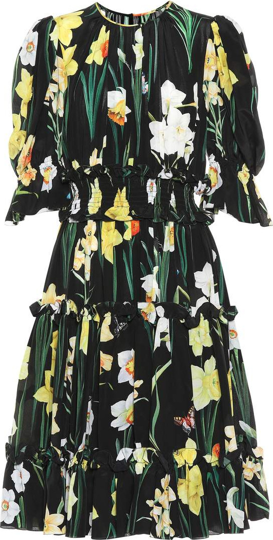 Dolce & Gabbana Silk crêpe de chine dress