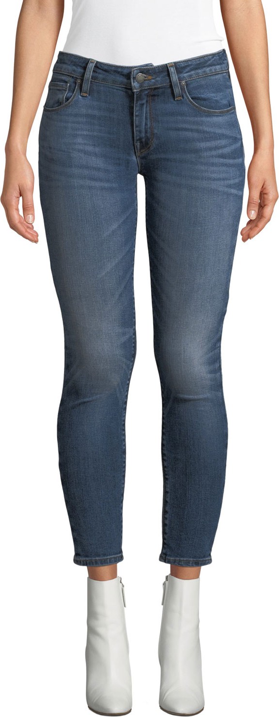 Hudson Krista Distressed Skinny Ankle Jeans