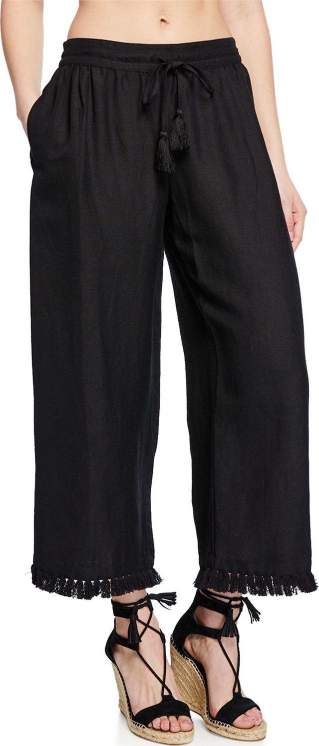 Tommy Bahama Linen Garment Dyed Cropped Dress