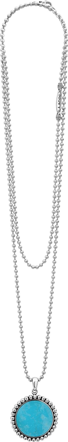 LAGOS Maya Large Circle Pendant Necklace