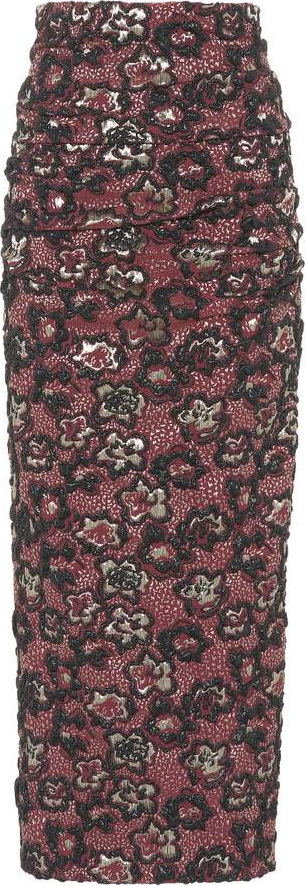 Miu Miu Brocade pencil skirt