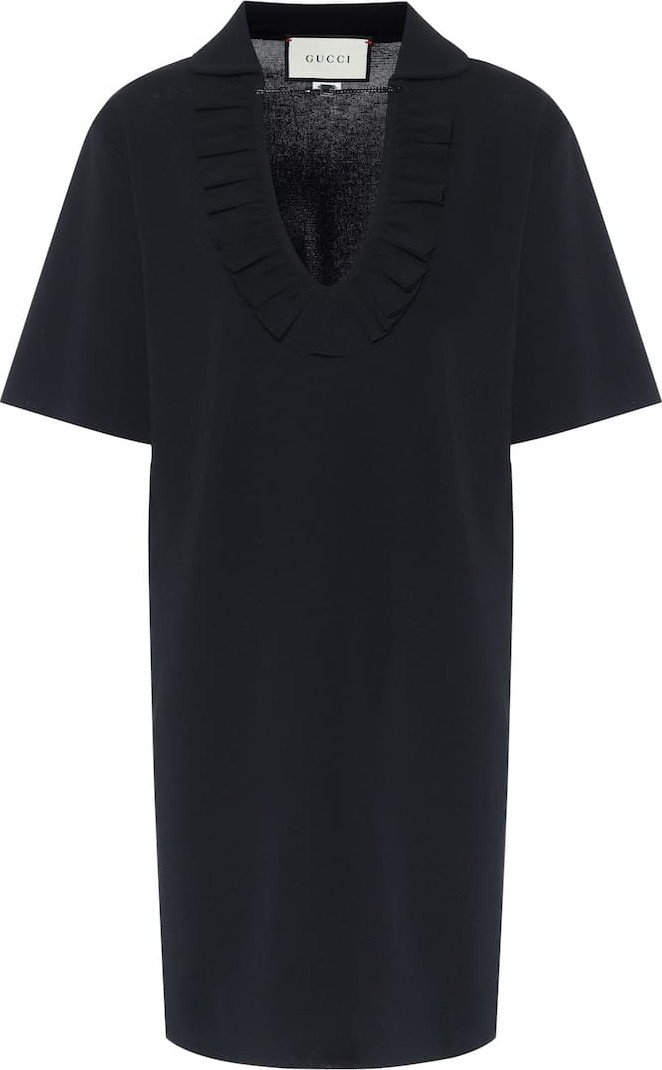 Gucci Ruffle-trimmed minidress