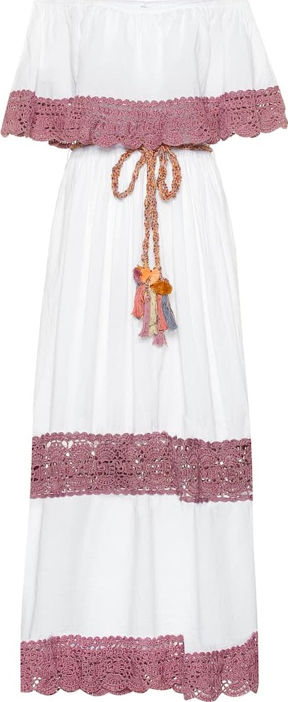 Anna Kosturova Casablanca cotton maxi dress