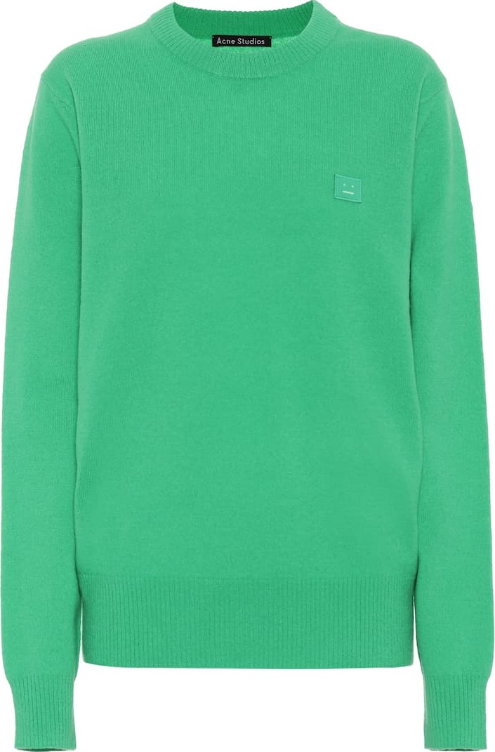 Acne Studios Nalon Face wool sweater