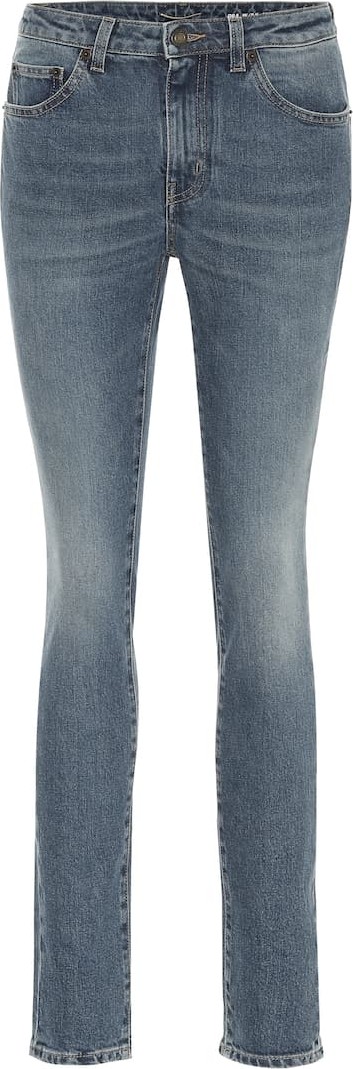 Saint Laurent Mid-rise skinny jeans