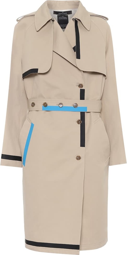 Rokh Cotton-gabardine trench coat