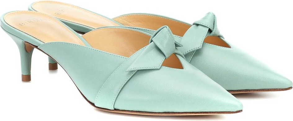 Alexandre Birman Clarita leather mules