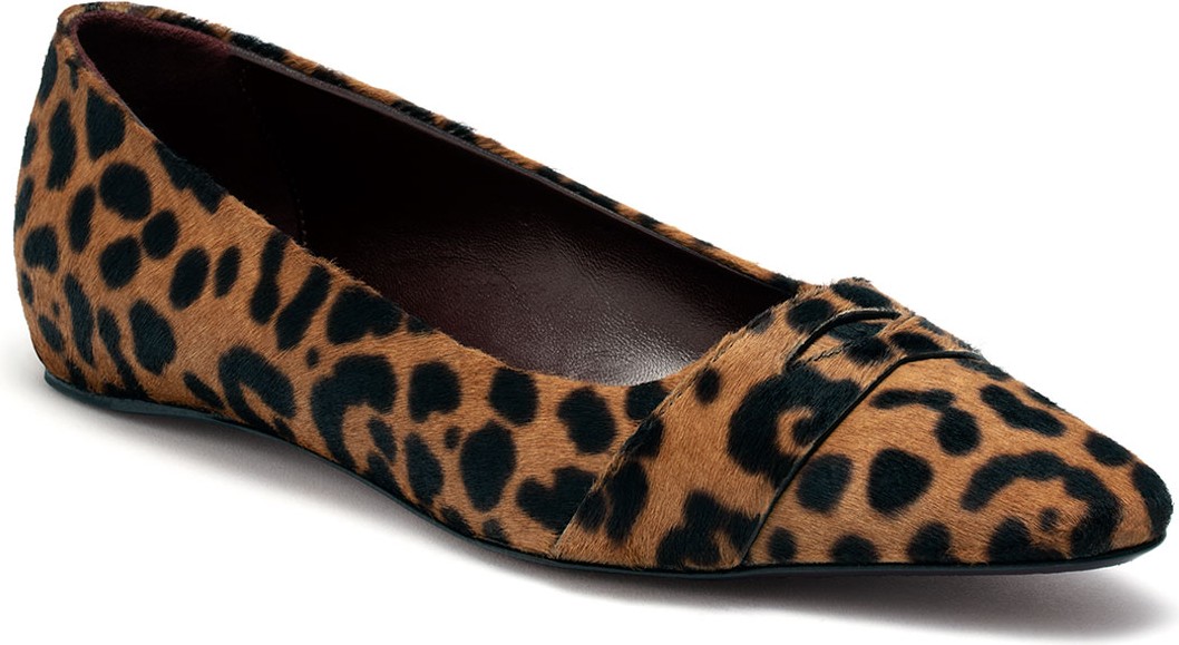 Bougeotte Leopard-Print Calf Hair Loafers