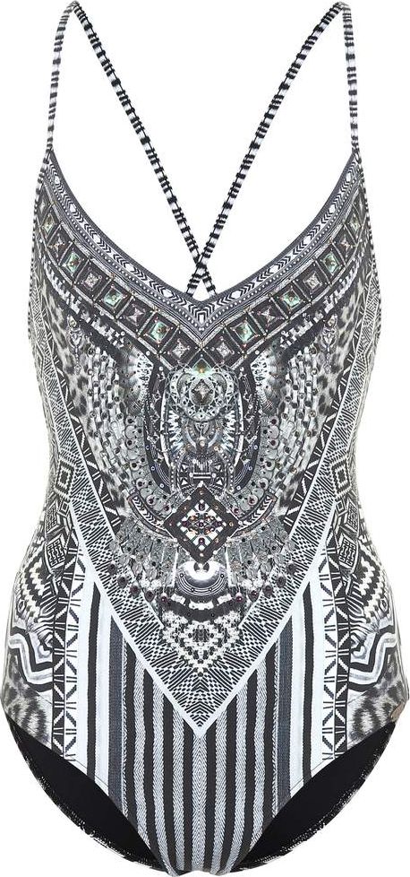 Camilla Embellished one-piece swimsuit