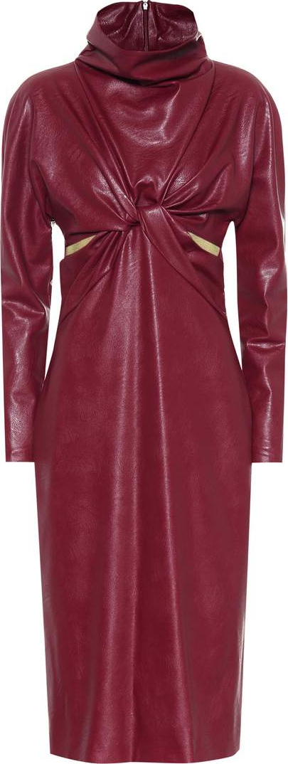 Stella McCartney Willow faux leather dress
