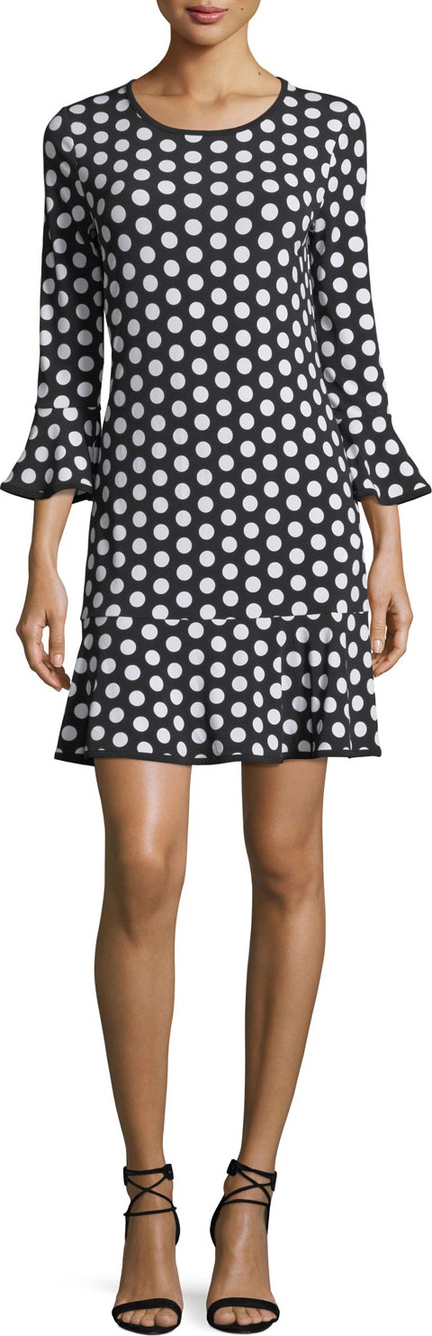 MICHAEL MICHAEL KORS SIMPL DOT FLNCE DRESS