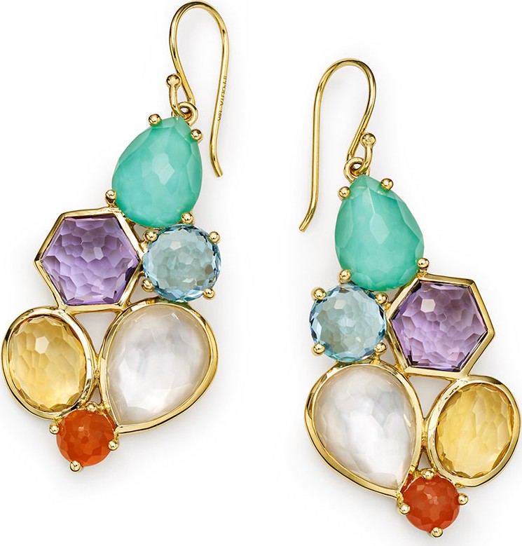 IPPOLITA Rock Candy 6-Stone Cluster Earrings