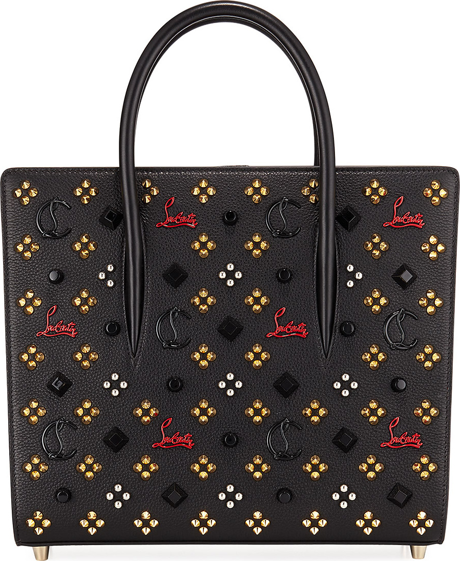 Christian Louboutin Paloma Medium Mixed-Stud Tote Bag