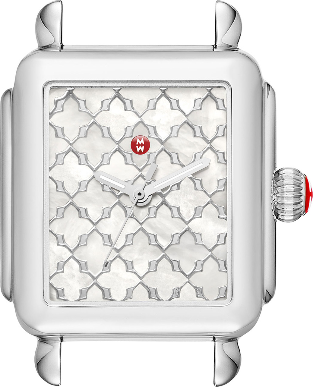 MICHELE Deco Mosaic Stainless Steel Watch Head