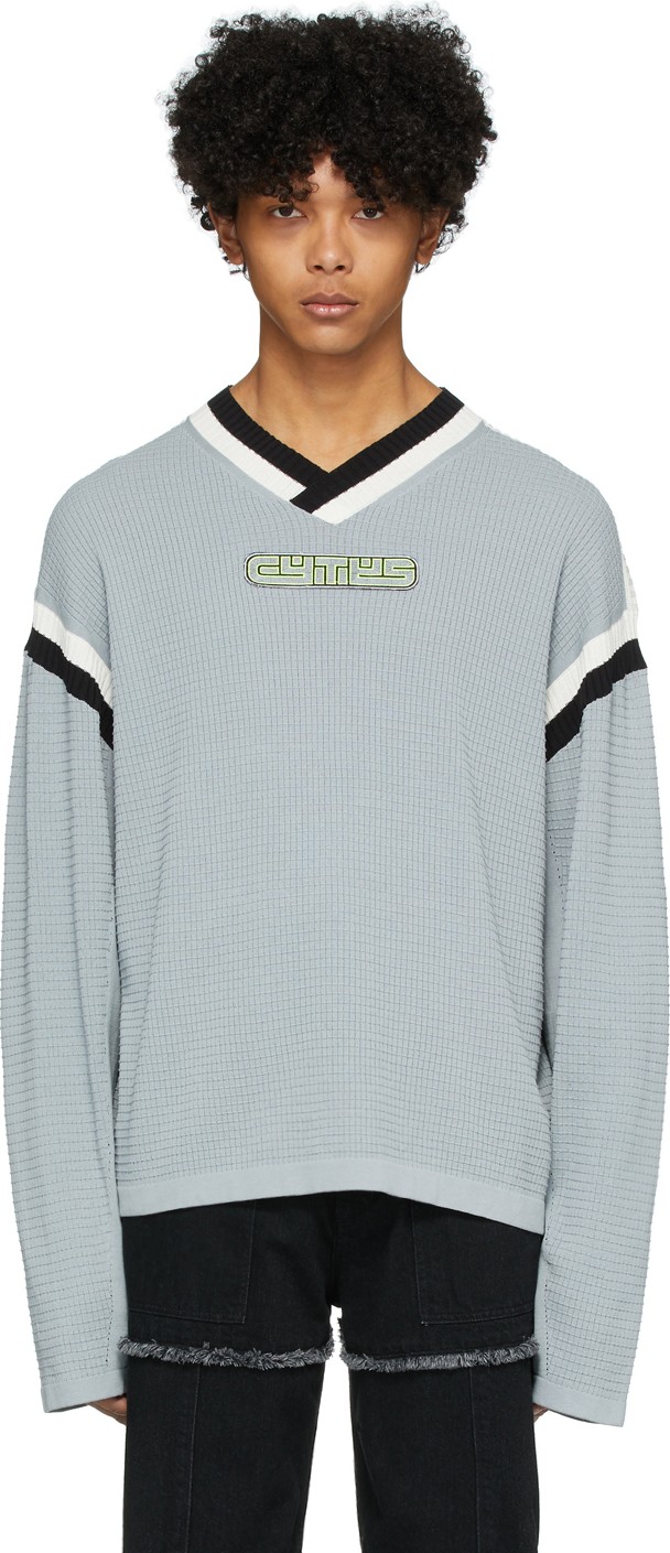 Eytys Grey Tucker Sweater