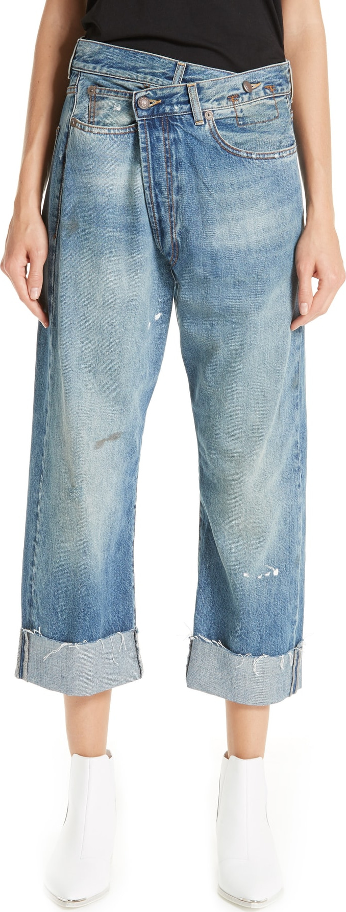 R13 Crossover Jeans