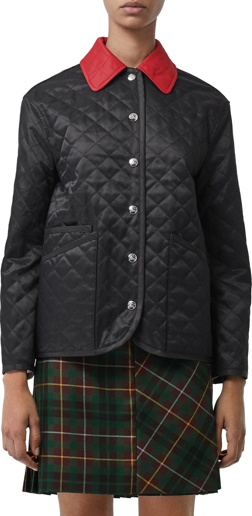 Burberry London England Dranefield Diamond Quilted Jacket