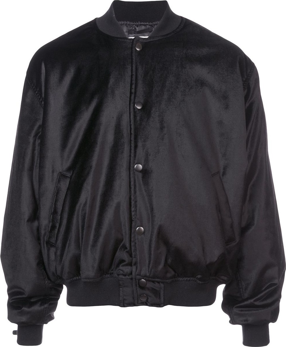 SSS World Corp Wes Lang velvet bomber jacket
