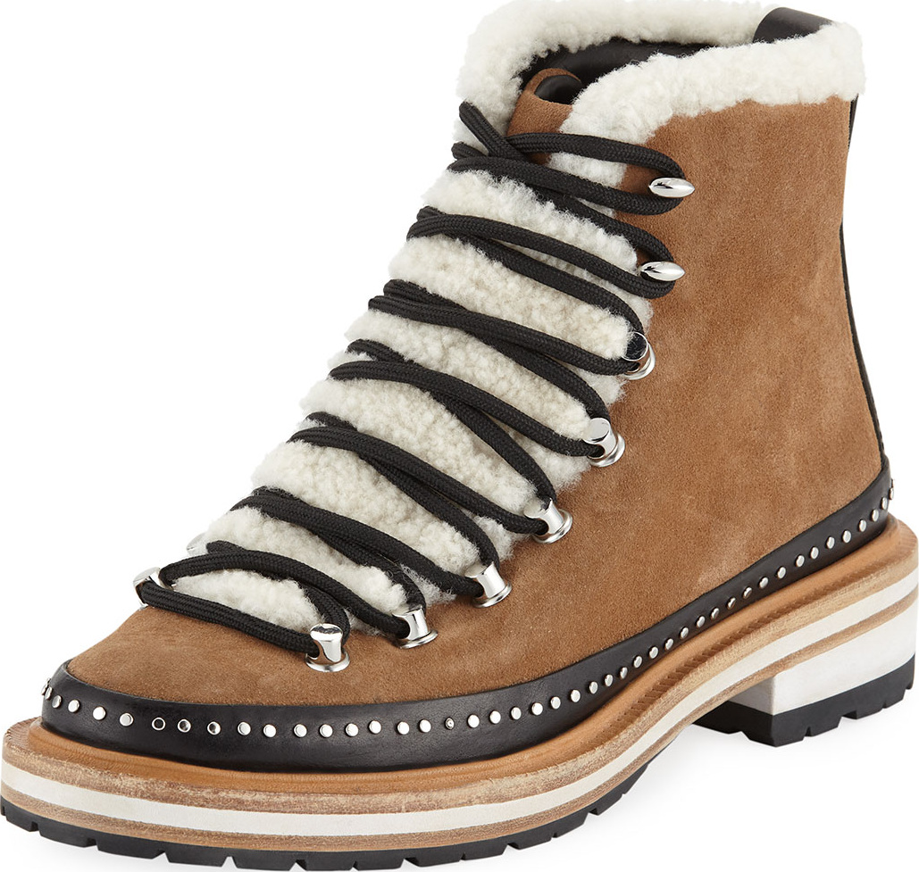 Rag & Bone Compass Mixed Media Hiker Boots