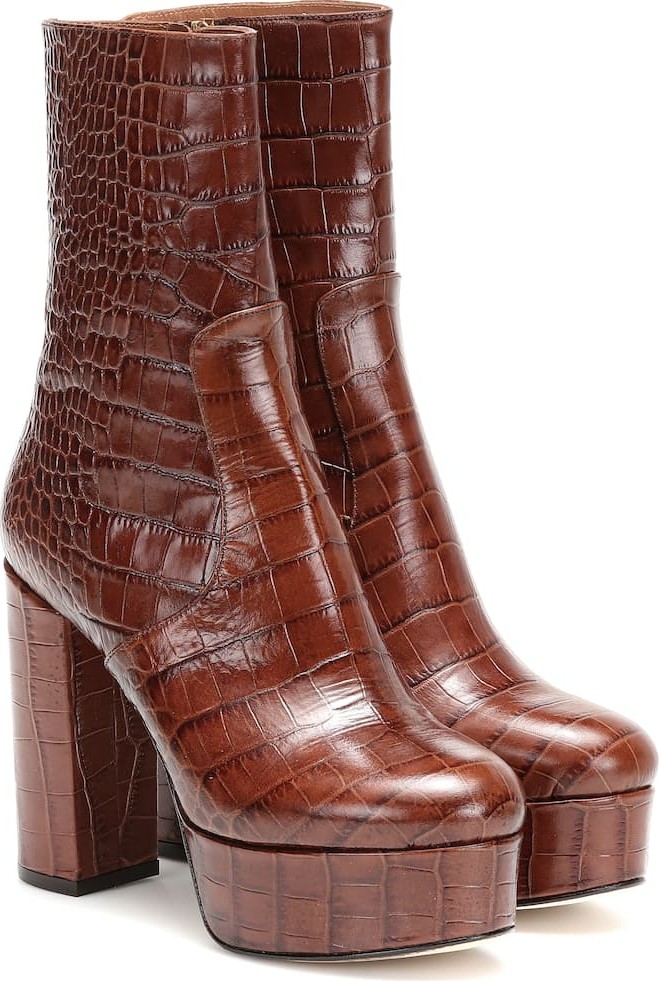 Paris Texas Cocco leather ankle boots