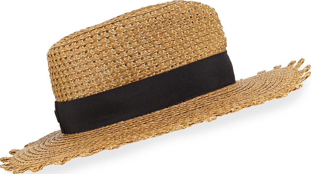 Eric Javits Squishee Cannes Boater Hat