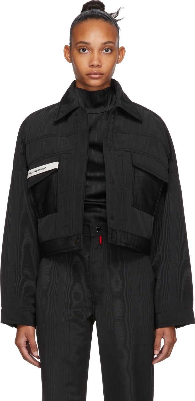 032c Black Tape Logo Jacket