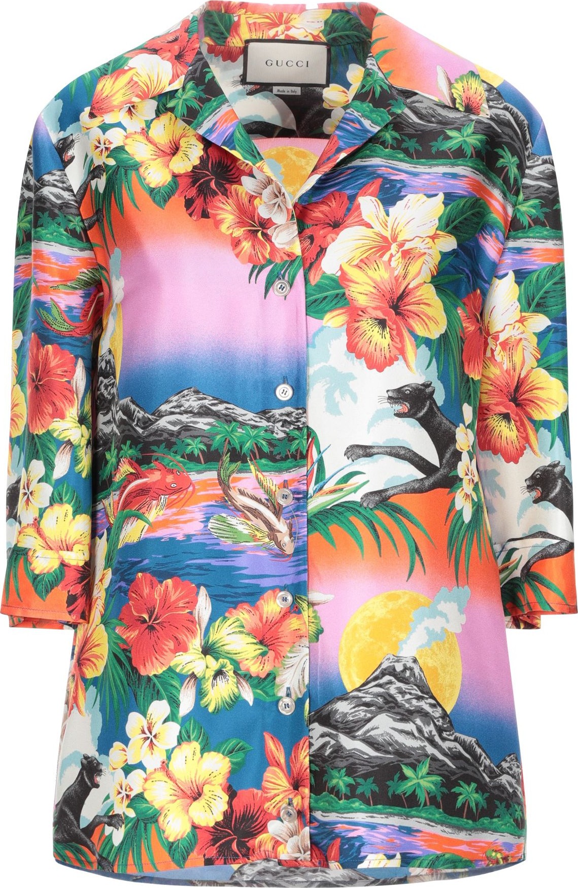 Gucci Floral Shirts & Blouses