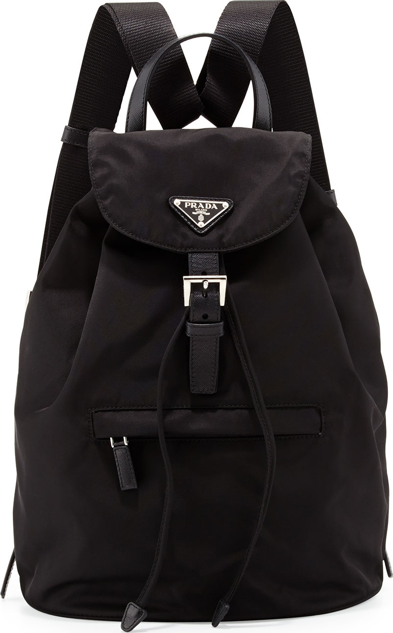 Prada VELA SINGLE POCKET BACKPACK