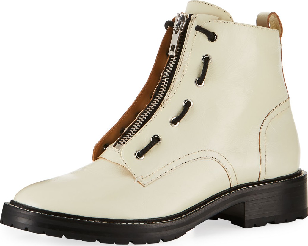 Rag & Bone Cannon Leather Combat Boots