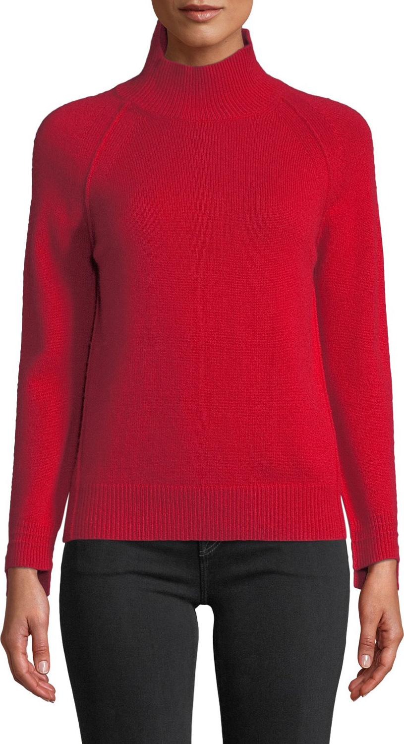 Helmut Lang Cashmere Raglan Turtleneck Sweater