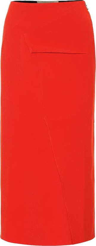Roland Mouret Abrams crêpe pencil skirt